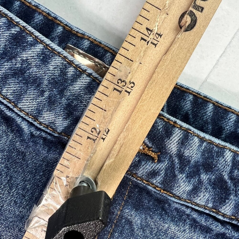 Kut From The Kloth Jean Short Women 36* Taylor High Rise Blue Denim Jorts Tag 14 - Picture 14 of 15